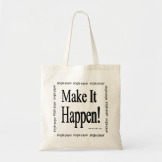 Laat het gebeuren tote bag