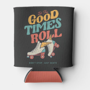 LAAT HET GOEDE TIMES ROL 80'S SCHAATS VAN DE RETRO BLIKJESKOELER