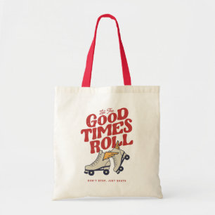 LAAT HET GOEDE TIMES ROL 80'S SCHAATS VAN DE RETRO TOTE BAG