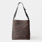 Laat het Herfsten crossbody tas (bruin & Sinaasapp (Achterkant)