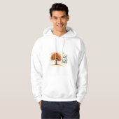 Laat het herfsten hoodie (Voorkant volledig)