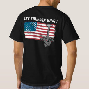 Laat het Hoefijzer van de Vrijheid duwen - Hoefijz T-shirt