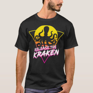 Laat het kraken Funny Octopus Zee mythologisch los T-shirt