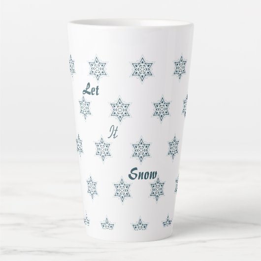 Laat het latente mok sneeuwen (Voorkant)