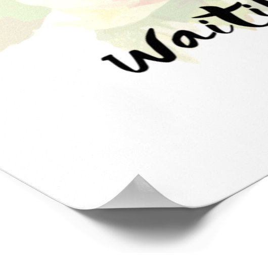 Laat het leven dat we gepland hadden los poster (Hoek)