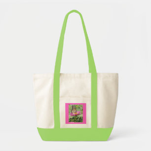 Laat het leven niet FLUTTERBY Tote Bag