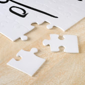 Laat het los! Motivatie kalligrafie Legpuzzel (Zijkant)