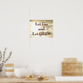 Laat het los. poster (Keuken)