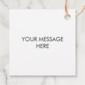 Laat het me weten als je een handgeschenk Label no (Achterkant)