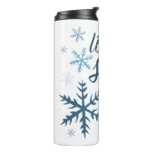 Laat het (niet) Sneeuw Thermosbeker (Gedraaid links)