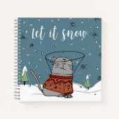 Laat het notitieboek sneeuwen (Voorkant)