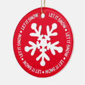 Laat het Ornament sneeuwen (Links)