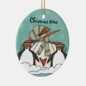 Laat het Ornament Snowman Keepomwille Sneeuwen (Rechts)