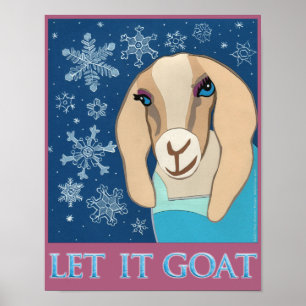 Laat het poster gegoten worden