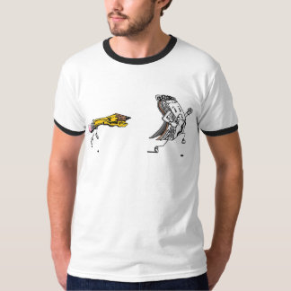 Laat het potlood los t-shirt