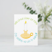 Laat het schijnen briefkaart (Staand voorkant)