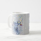 Laat het sneeuwdeer Mok (Voorkant links)