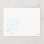 Laat het sneeuwen Briefkaart (Achterkant)