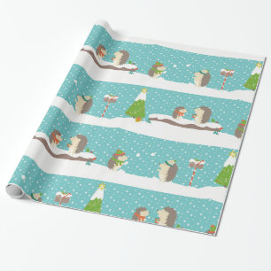 Laat het sneeuwen cadeaupapier