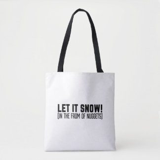 Laat het sneeuwen draagtas