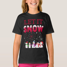 Laat het sneeuwen - Funny Xmas T-shirt
