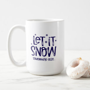 Laat het Sneeuwen Koffiemok