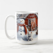 Laat het sneeuwen koffiemok (Links)