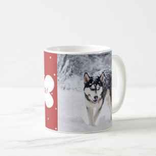 Laat het sneeuwen koffiemok