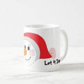 Laat het sneeuwen koffiemok (Voorkant rechts)