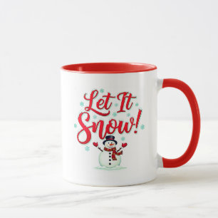 Laat het Sneeuwen Koffiemok (330ml) Mok