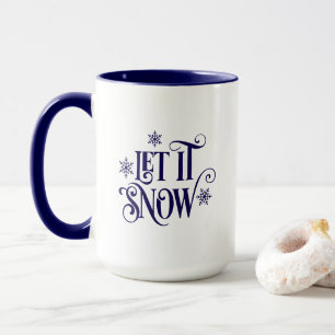 Laat het Sneeuwen Koffiemok Mok