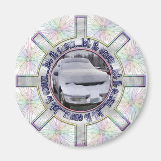 Laat het sneeuwen magneet