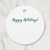 Laat het sneeuwen, Man! Bedankjes Labels (Achterkant)