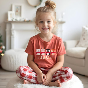 Laat het sneeuwen   Runderen, Beer van polen, ping Tri-Blend Shirt