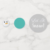 Laat het sneeuwen! Snowman Confetti (Voorkanten)