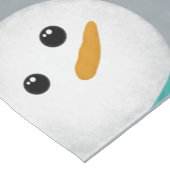 Laat het sneeuwen! Snowman Korte Tafelloper (Hoek)