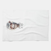 Laat het sneeuwen theedoek (Horizontaal)