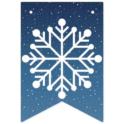 Laat het sneeuwen vlaggetjes (Tweede vlag)