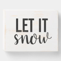 Laat het sneeuwfeest