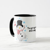 Laat het Sneeuwse Mok sneeuwen (Voorkant links)