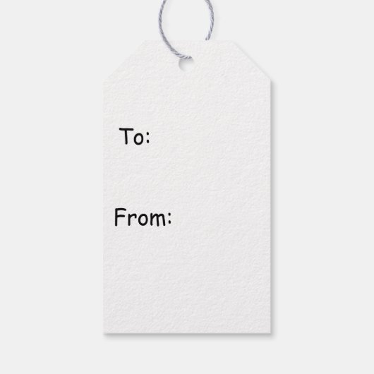 Laat het sneeuwsneeuwman cadeaulabel (Achterkant)