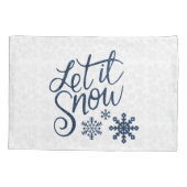 Laat het sneeuwvlieger kussensloop (Achterkant)