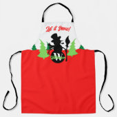 Laat het Snow Apron Sneeuwen Schort (Voorkant)