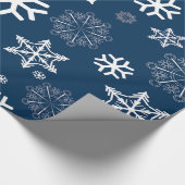 Laat het Snow Gift Wrap Cadeaupapier (Hoek)
