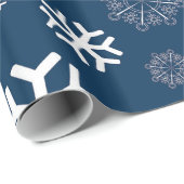 Laat het Snow Gift Wrap Cadeaupapier (Rol Hoek)