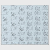 Laat het Snow Wrapping Paper Cadeaupapier (Vlak)