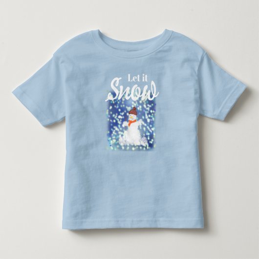 Laat het T-shirt sneeuwen (Voorkant)
