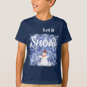 Laat het T-shirt sneeuwen (Voorkant)