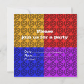 Laat het Tussenvoegsel van het Verslag van het Ver Kaart (Achterkant)