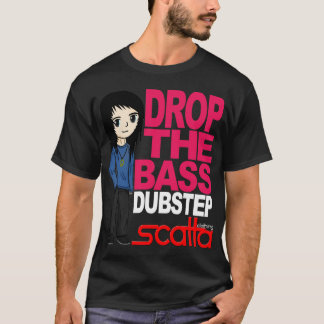 Laat het tweet-shirt met Bass vallen T-shirt